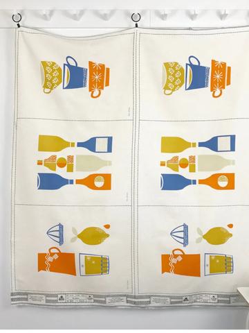 Rachel Cave linen Tea Towel panel (DIY)