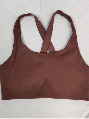 Simone High Support Bra | Earth