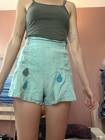 Raindrop Sailor Shorts